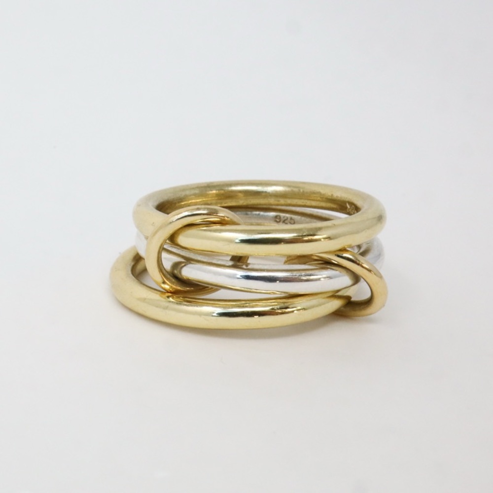 Spinelli Kilcollin Solid 18k and Silver Connecting Ring - Picture 2 of 8